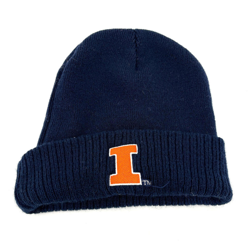Hitwear University of Illinois Fighting Illini Navy Embroidered Beanie